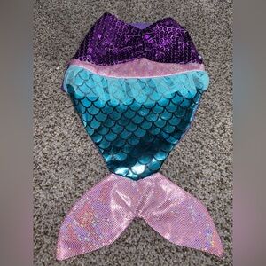 Mermaid Sequin Dog Costume - Purple and Blue